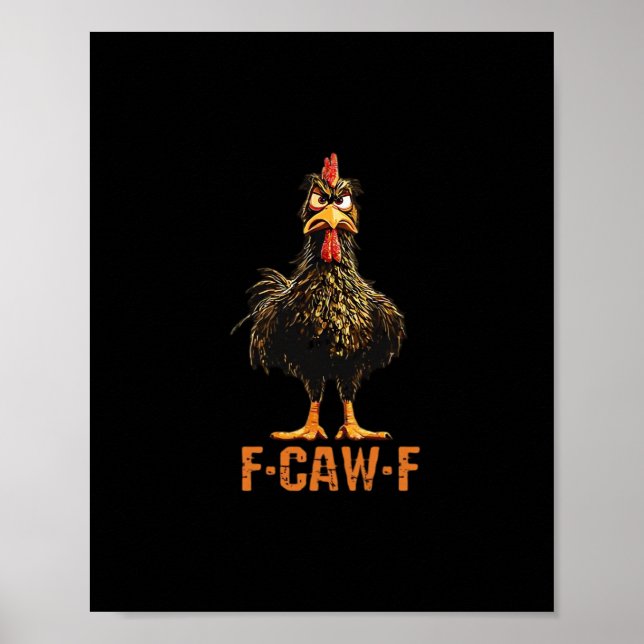 F-Caw-F Simple Clean Poster (Framsidan)