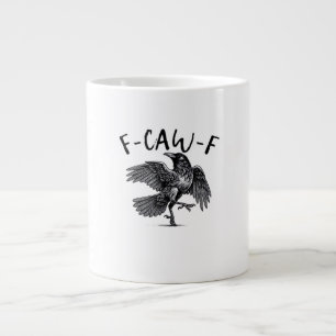 F Caw F Träning Retro Klassisk Stil Jumbo Mugg