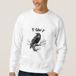 F Caw F Trendig Modern Stil Lång Ärmad Tröja