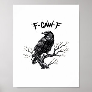 F Caw F Trendig Modern Stil Poster