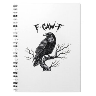 F Caw F Trendy Modern Style Anteckningsbok