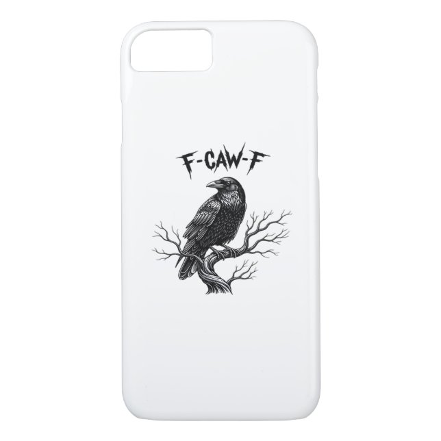 F Caw F Trendy Modern Style Case-Mate iPhone Skal (Baksida)