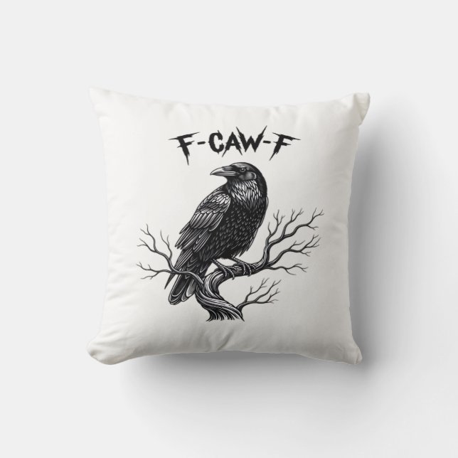 F Caw F Trendy Modern Style Kudde (Framsida)