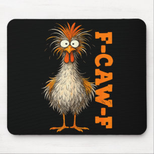 F Caw F Tröja Kyckling F-caw-f Roligt Meme Män Kvi Musmatta