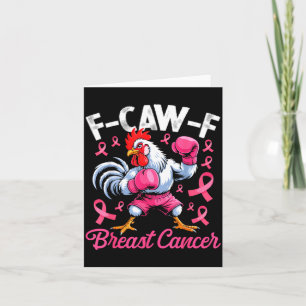 F Caw F Tupp Meme Kyckling Humor Bröstcancer A Kort