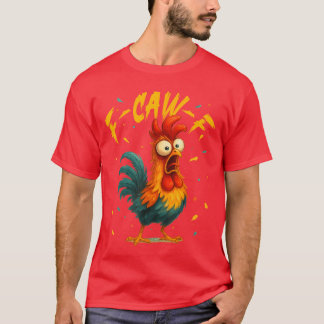 F Caw F Tupp Rolig Fågel Fcawf Kycklingflüstar T Shirt