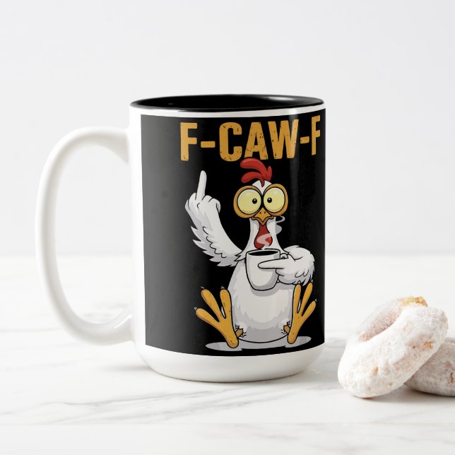 F-CAW-F Två-Tonad MUGG (Med munk)