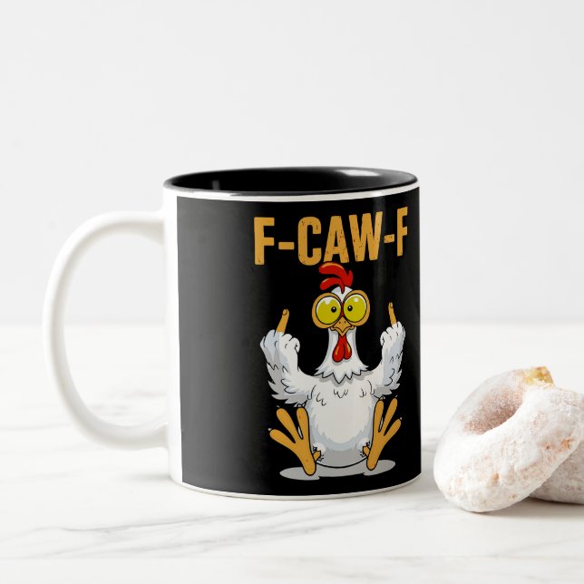 F-CAW-F Två-Tonad MUGG (Med munk)