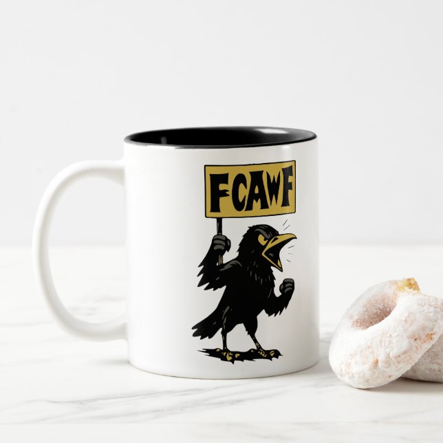 F-CAW-F Två-Tonad MUGG (Med munk)