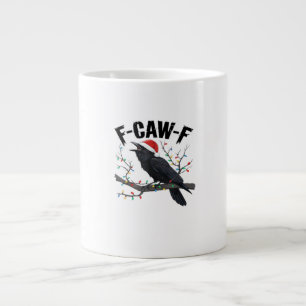 F Caw F väsentlig kreativ avslappnad stil Jumbo Mugg