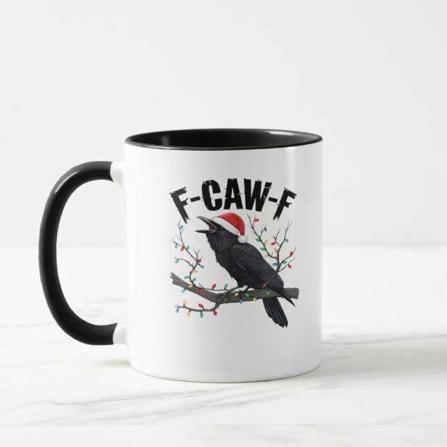 F Caw F Väsentlig Kreativ Ledig Stil Mugg (Vänster)