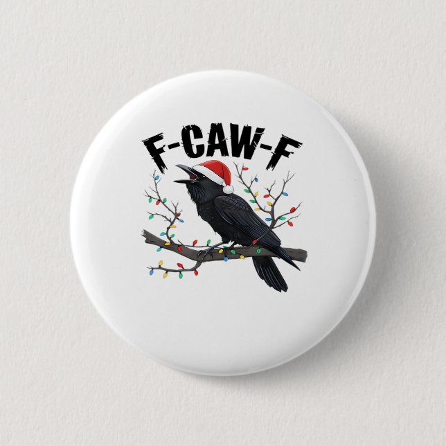F Caw F Väsentlig Kreativt Casualt Mode Knapp (Framsida)