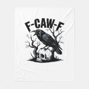 F Caw F Väsentlig Minimal Ren Design Fleecefilt