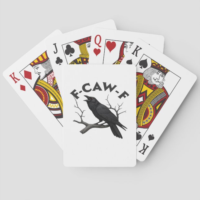 F Caw F Viktig Kreativ Estetik Casinokort (Baksidan)