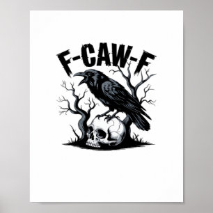 F Caw F Viktig Minimal Ren Design Poster