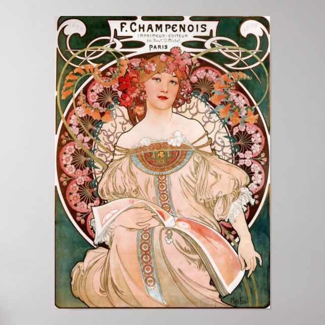 F. Champenois Imprimeur-Editeur Poster (Framsidan)