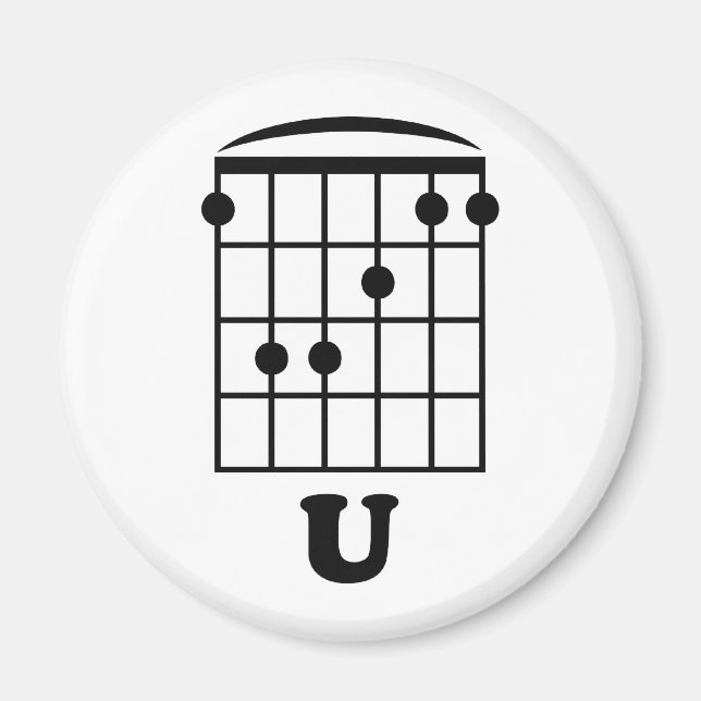 F Chord U Magnet (Framsidan)