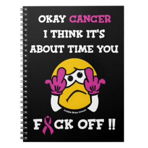F#CK AV ...bröstcancer Anteckningsbok