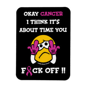 F#CK AV ...bröstcancer Magnet