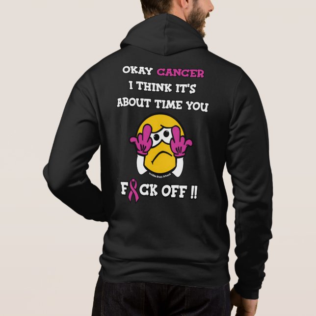 F#CK AV ...bröstcancer T Shirt (Baksida)