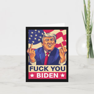 F%ck Biden Funny Trump Kort