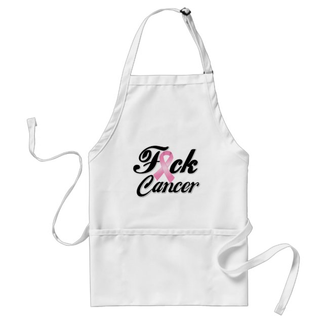F*CK Bröstcancer Förkläde (Framsidan)