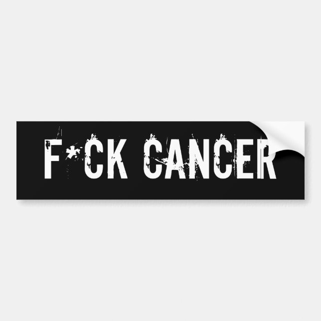 F*ck-cancer Bildekal (Framsidan)
