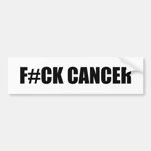F#CK CANCER BILDEKAL (Framsidan)