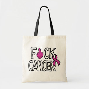 F#CK CANCER ...bröstcancer Tygkasse