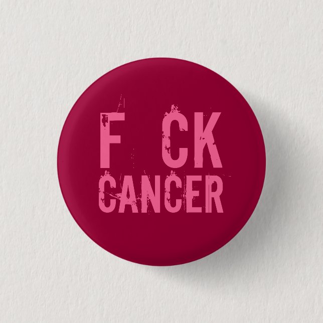 F CK CANCER KNAPP (Framsida)