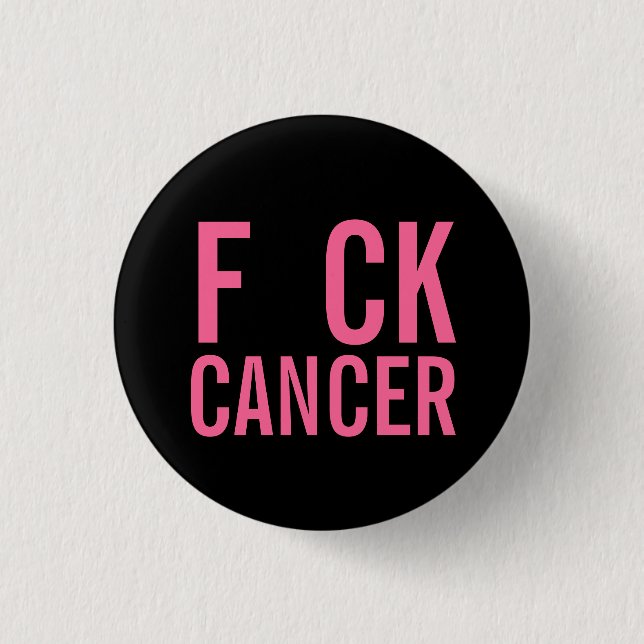F CK CANCER KNAPP (Framsida)