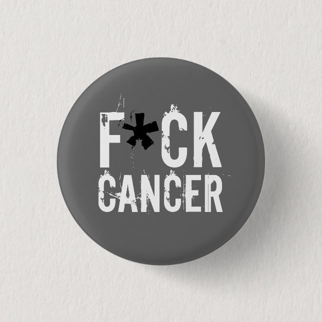 F*CK CANCER KNAPP (Framsida)