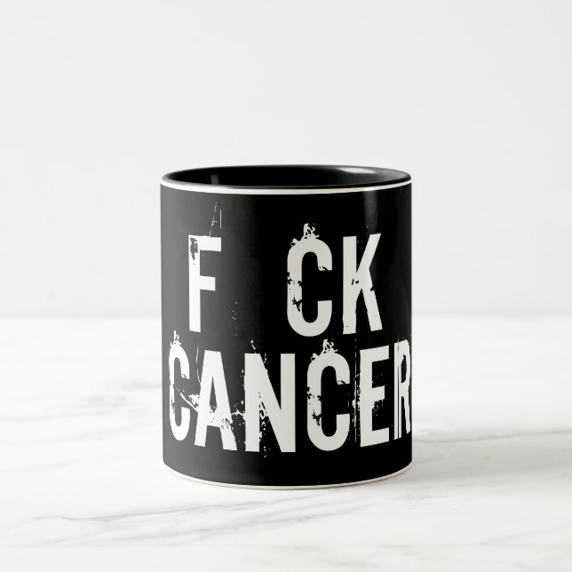 F CK CANCER mugg (Center)