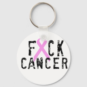 F*CK Cancer Nyckelring