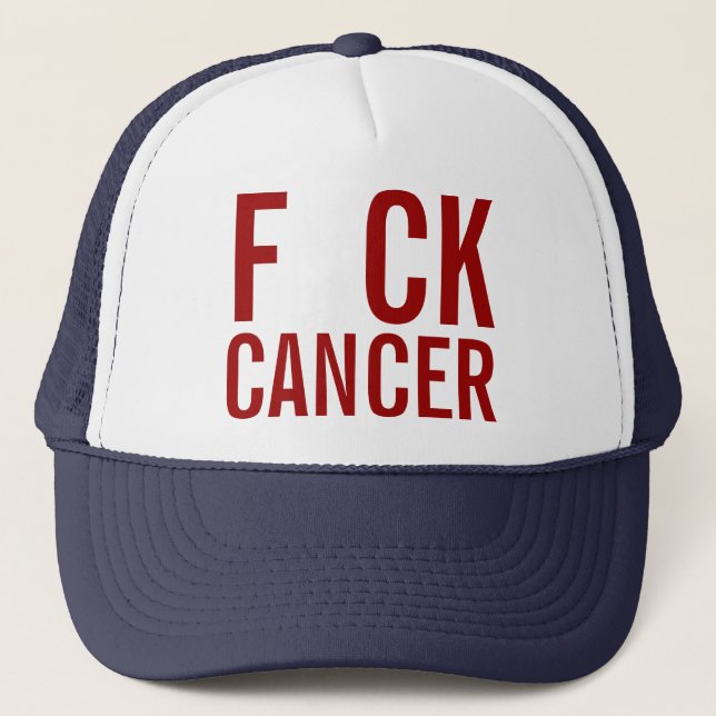 F CK CANCER TRUCKERKEPS (Framsida)