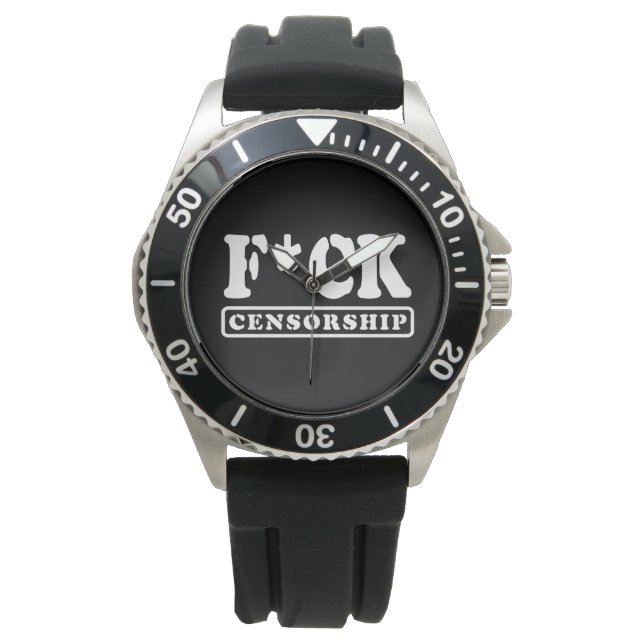 F*CK-CENSORSKAP ARMBANDSUR (Framsida)