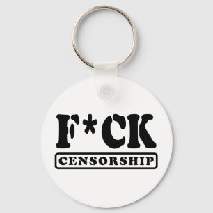 F*CK-CENSORSKAP NYCKELRING