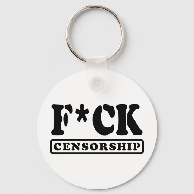 F*CK-CENSORSKAP NYCKELRING (Framsida)