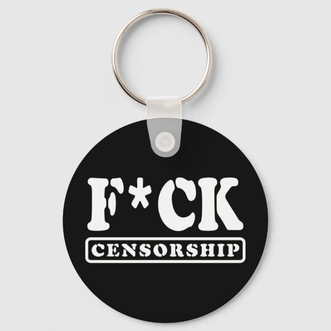 F*CK-CENSORSKAP NYCKELRING (Framsida)