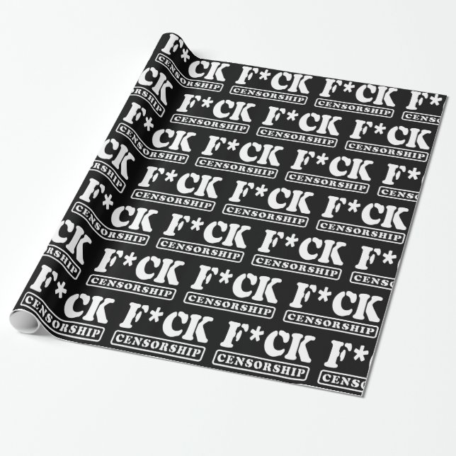 F*CK-CENSORSKAP PRESENTPAPPER (Utrullad)