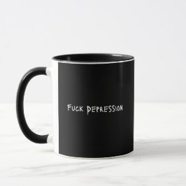 F*ck Depression. Mugg - FKDPRSN Original | CTFOD