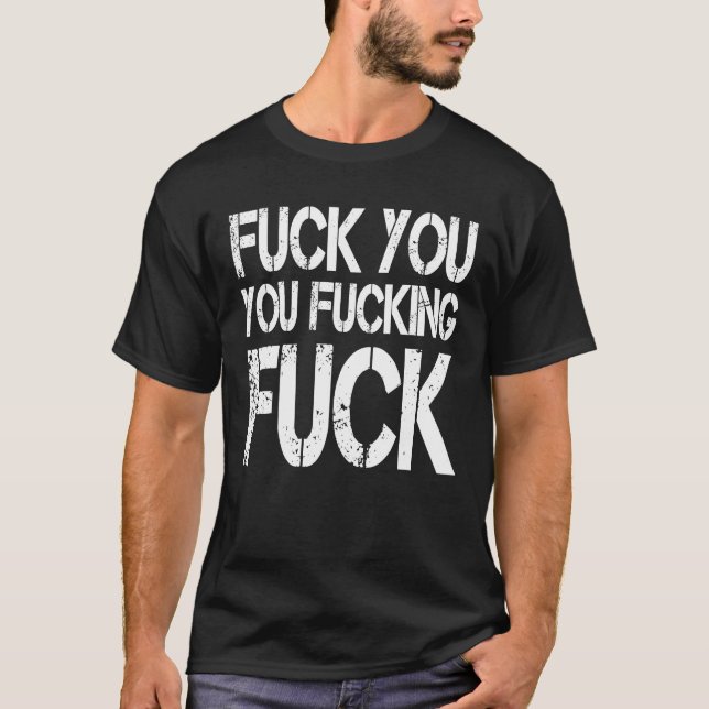 F-ck-era-F-ck-Sarkastic-gag T Shirt (Framsida)