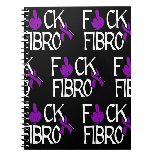 F#CK FIBRO ANTECKNINGSBOK (Framsidan)
