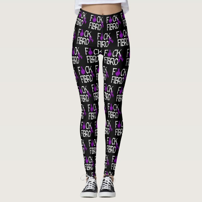 F#CK FIBRO LEGGINGS (Framsida)