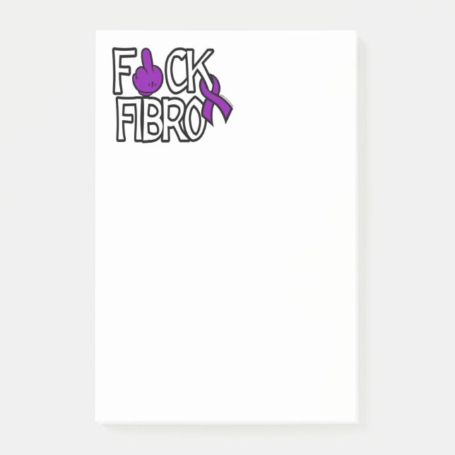 F#CK FIBRO POST-IT BLOCK (Framsida)