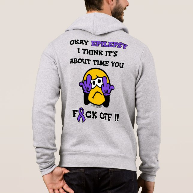 F#CK OFF...Epilepsi T Shirt (Baksida)