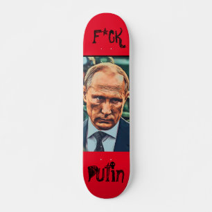 F*ck Putin  Mini Skateboard Bräda 18,5 Cm