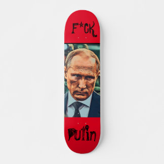 F*ck Putin  Mini Skateboard Bräda 18,5 Cm