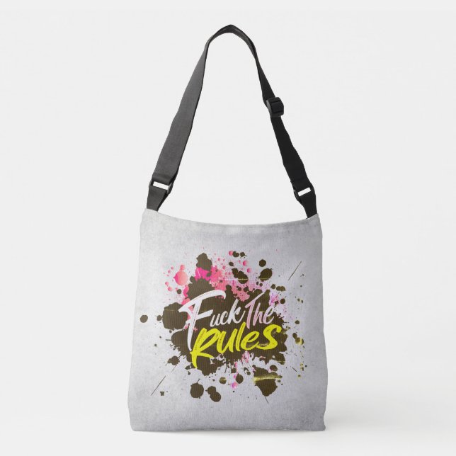 F*ck Regler - Undermark Deluxe Edition-fack Axelväska (Framsida)