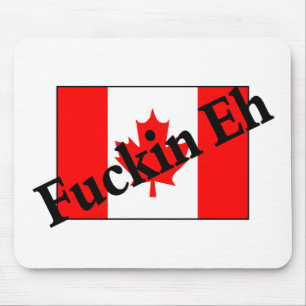 F*ckin Eh (den kanadensiska flagga) Musmatta